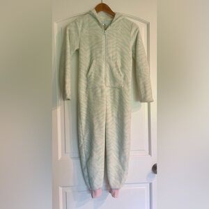 Tucker + Tate Cream Kids Green Unicorn Pajamas